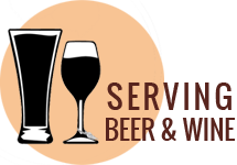 serving beer & wine